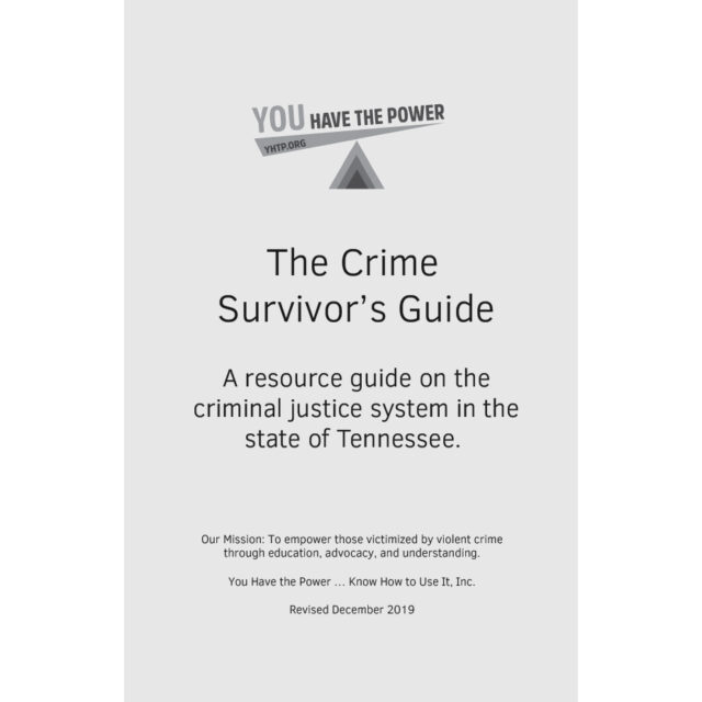 Crime Survivor’s Guide (English / Spanish)